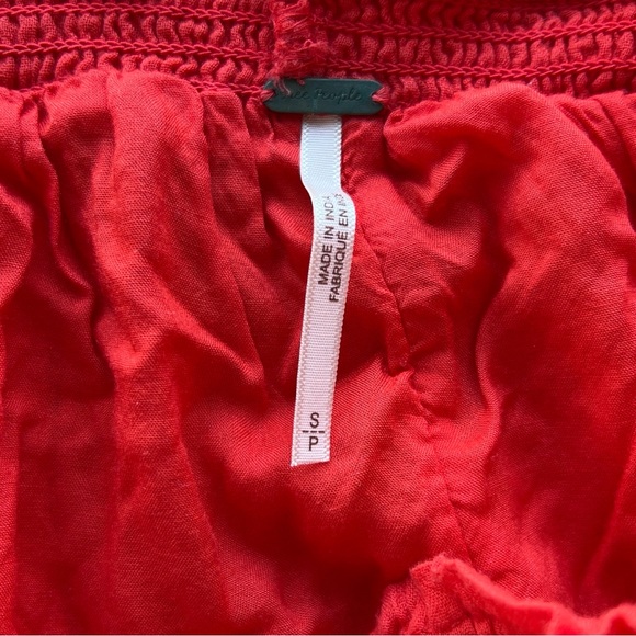 Free People super cute Cleo Crop Top & Maxi Skirt Set -
Size S red-orange color - Picture 12 of 12